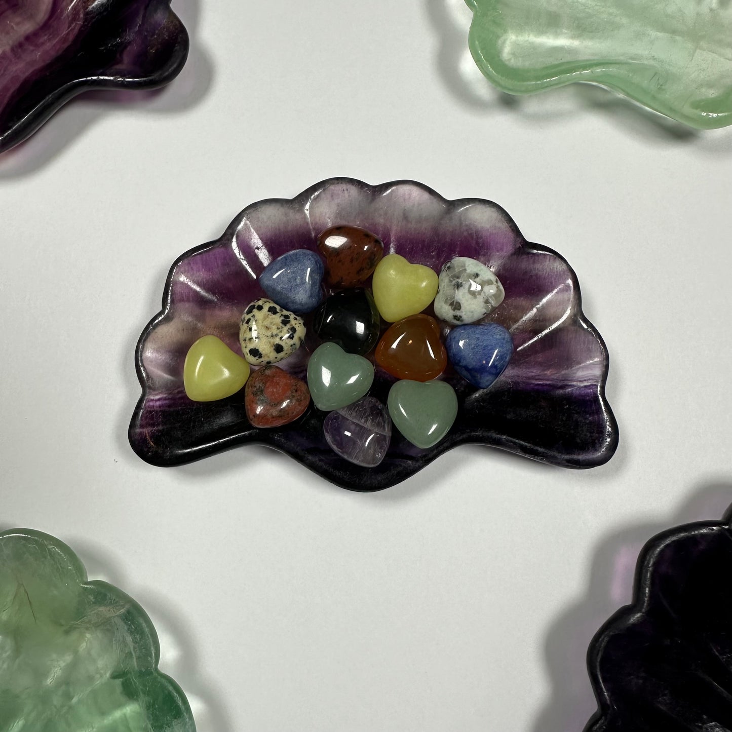 Fluorite Seashell Bowl (C)