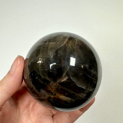 Black Moonstone Sphere (A)