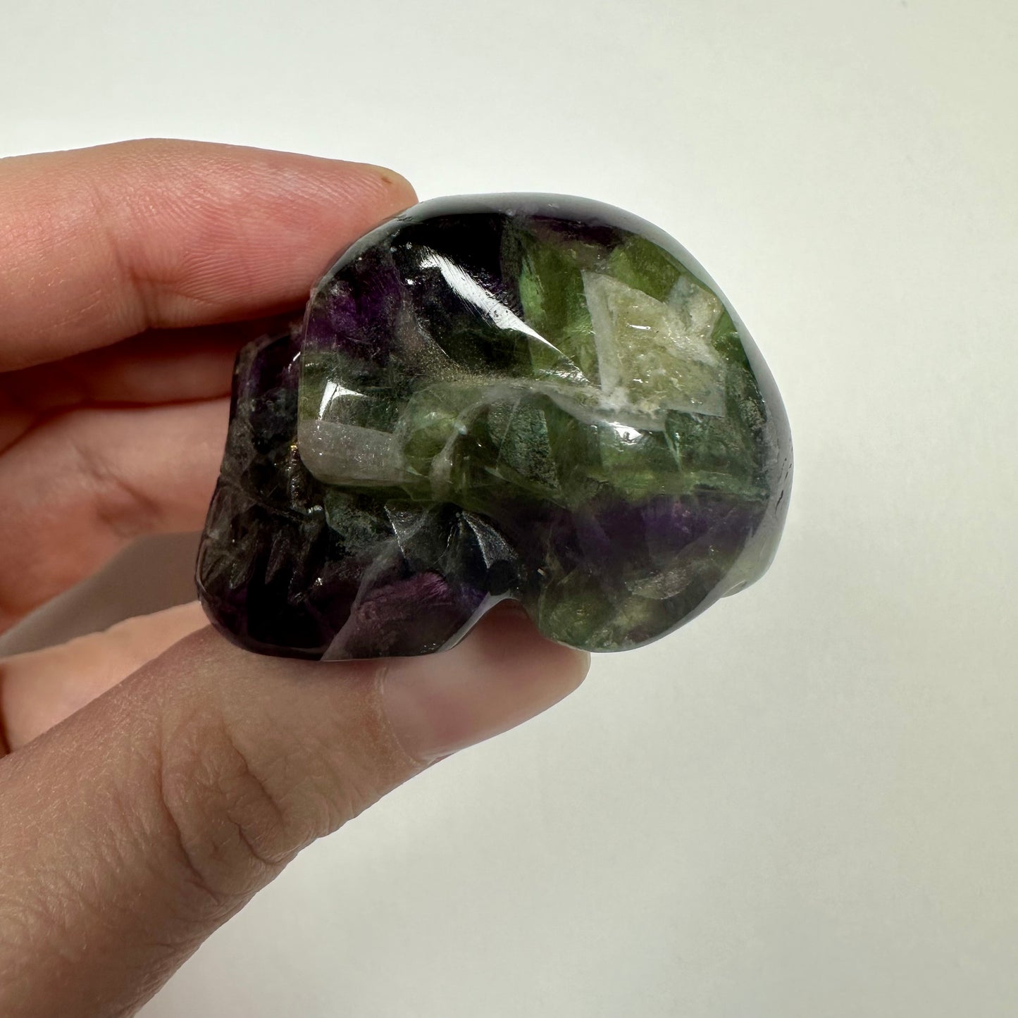 Small Fluorite Skull (A)