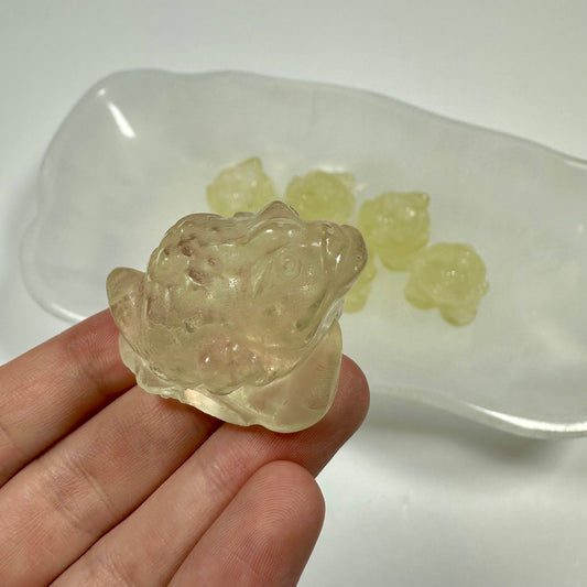 Mini Citrine - Heat Treated Money Toad - Intuitively Picked