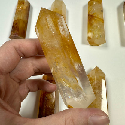 Golden Healer Quartz Tower (G)