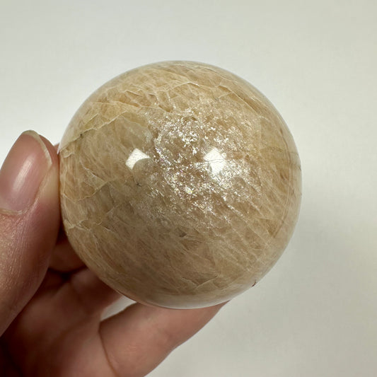 Creamy Moonstone Sphere
