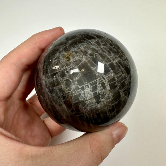 Black Moonstone Sphere (A)