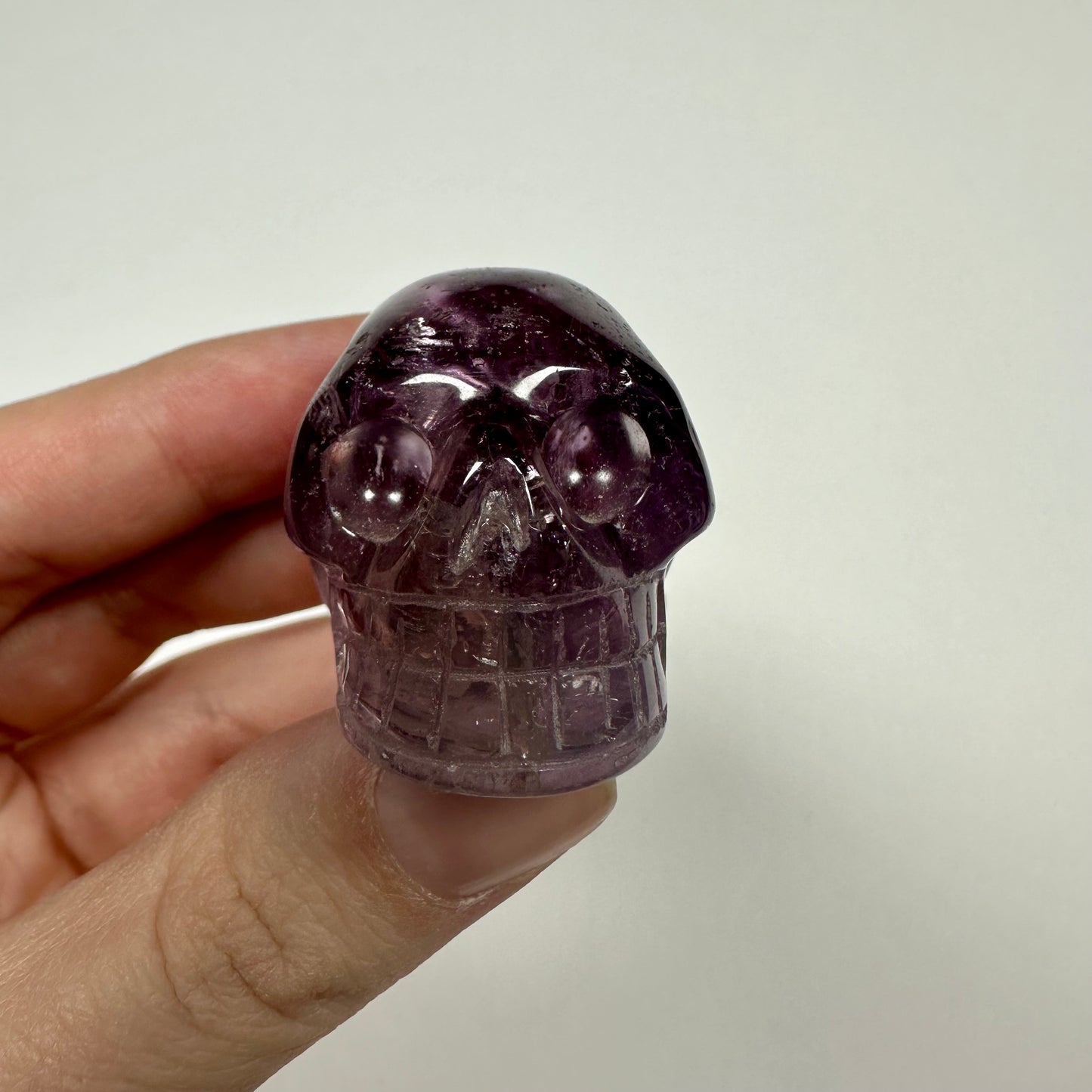 Small Amethyst Skull (B)