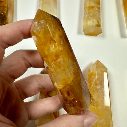 Golden Healer Quartz Tower (D)