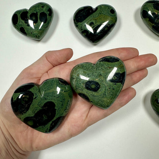 Kambaba Jasper Heart - Intuitively Picked