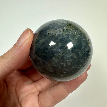 Sunset Flash Labradorite Sphere