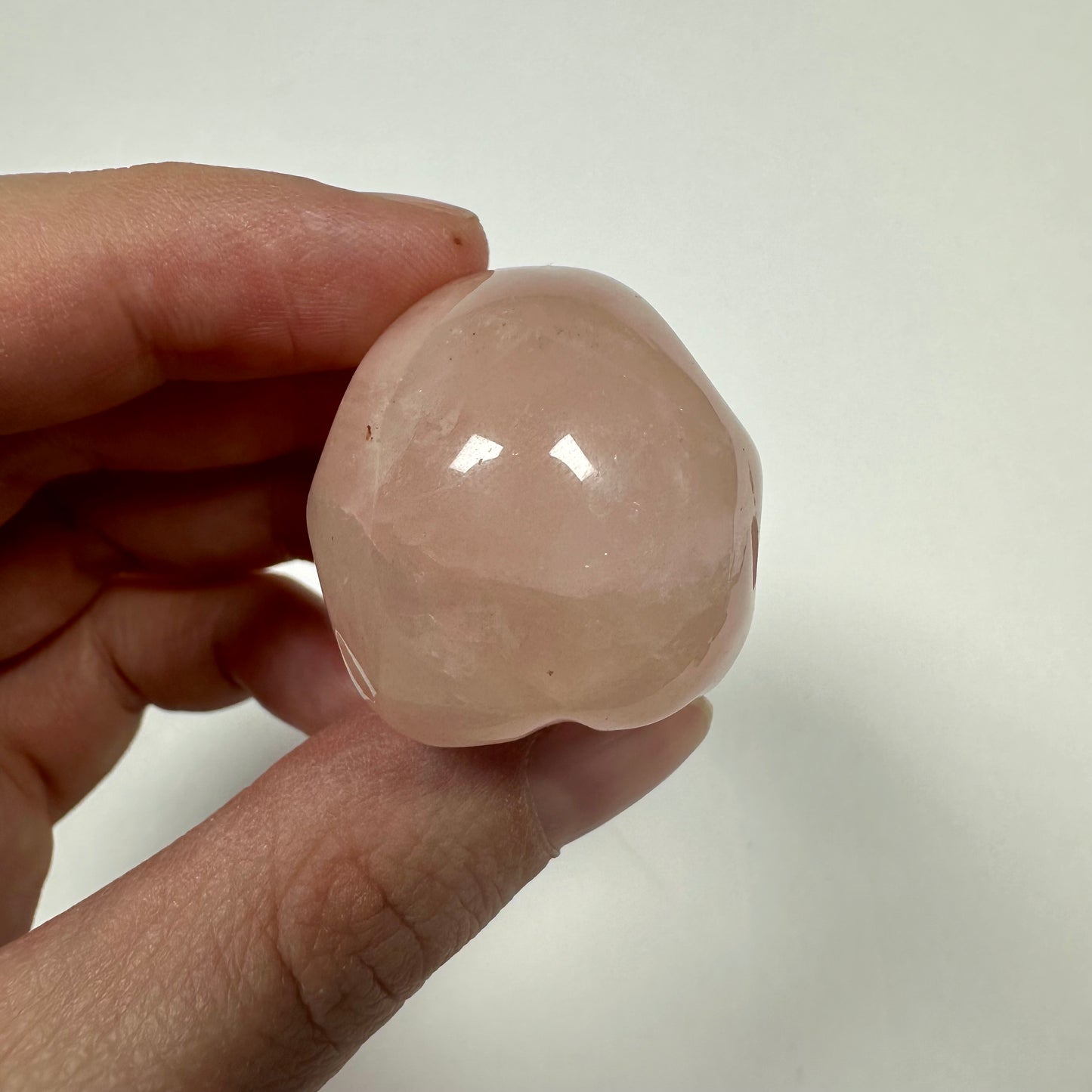Small Rose Quartz Skull (B)