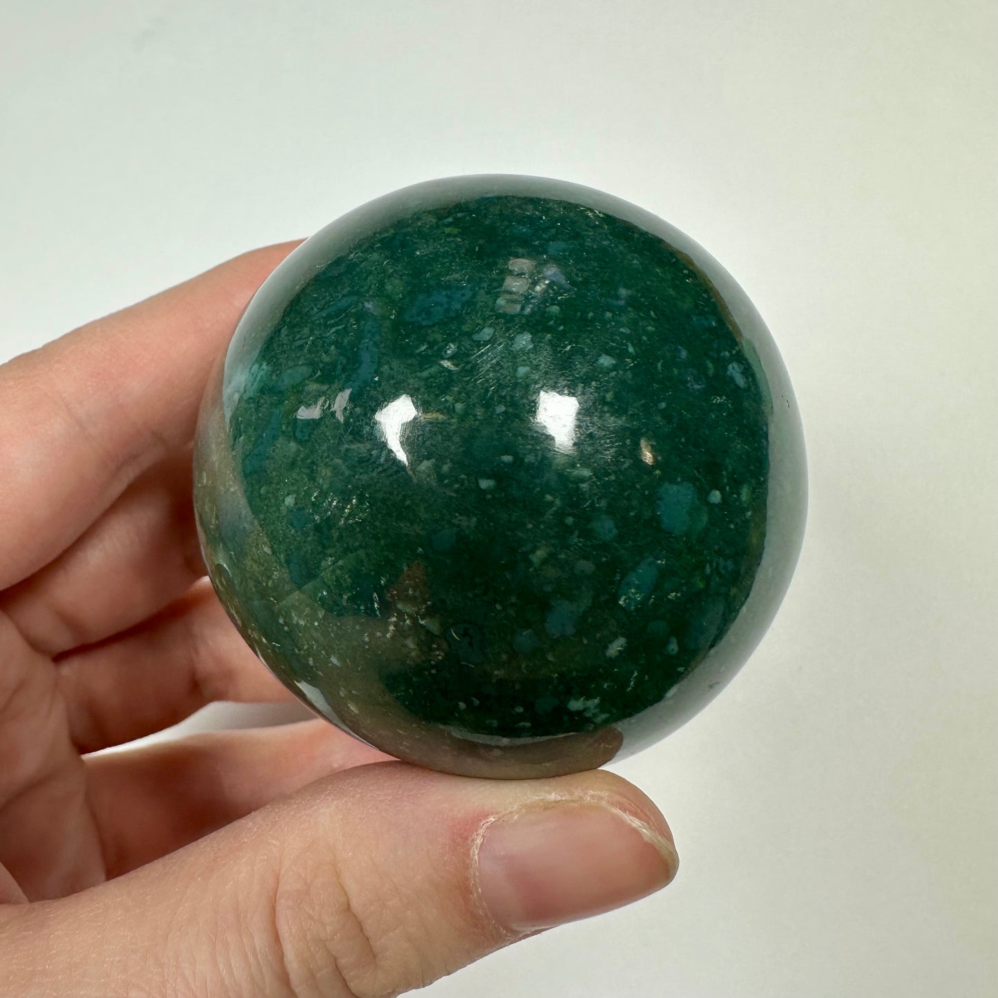Bloodstone Sphere - India (B)