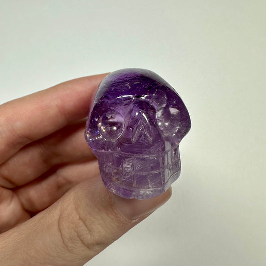 Small Amethyst Skull (A)