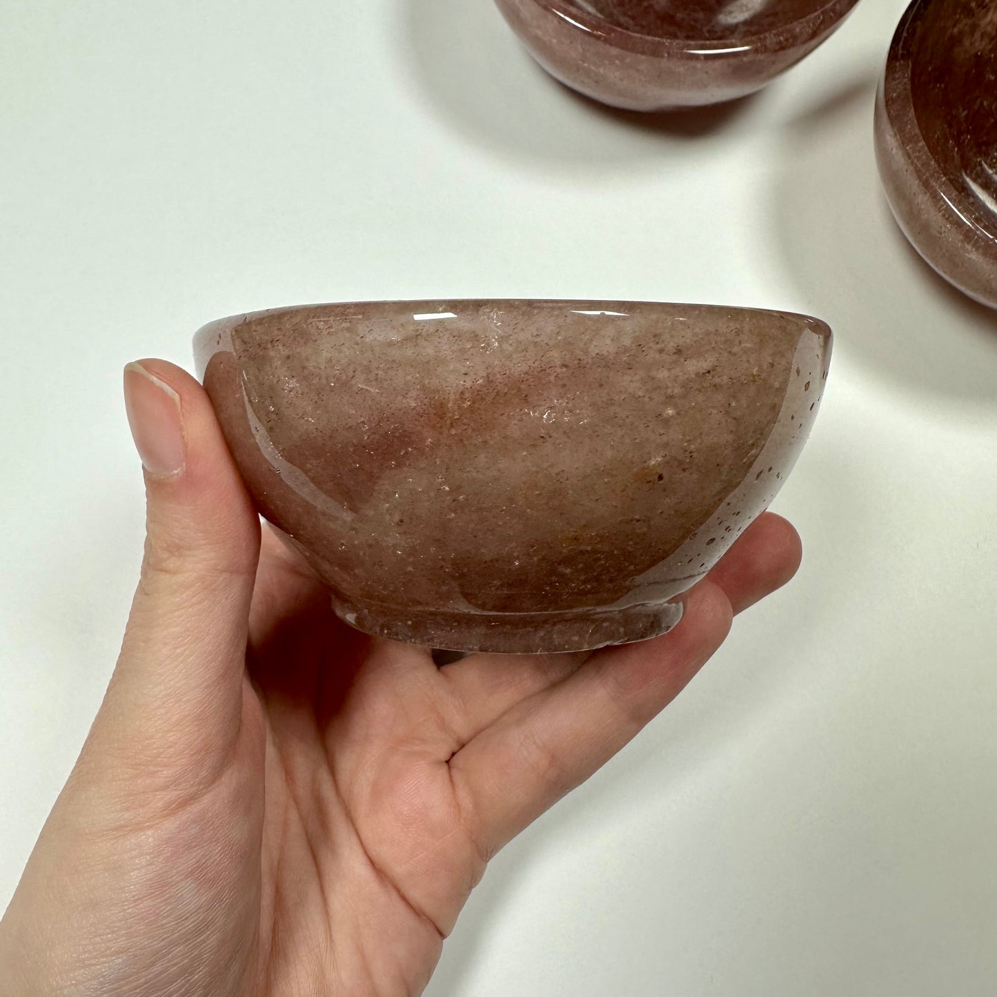Strawberry Quartz Bowl (B)