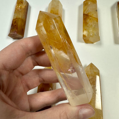 Golden Healer Quartz Tower (G)