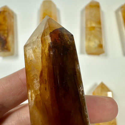 Golden Healer Quartz Tower (D)