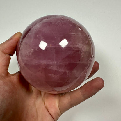 Large Rose Quartz Sphere
