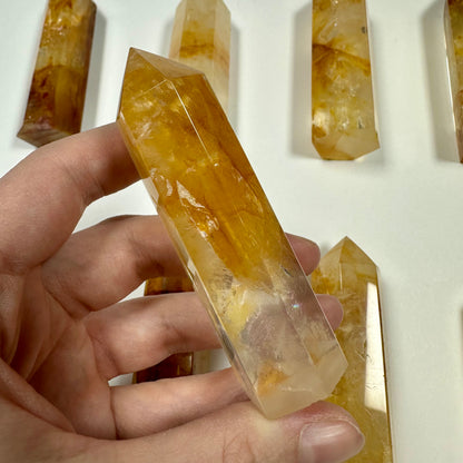 Golden Healer Quartz Tower (G)