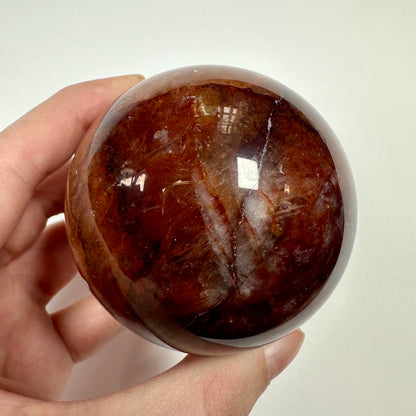 Fire quartz Sphere (A)