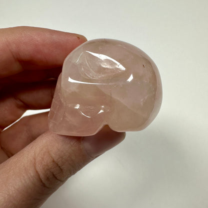 Small Rose Quartz Skull (B)