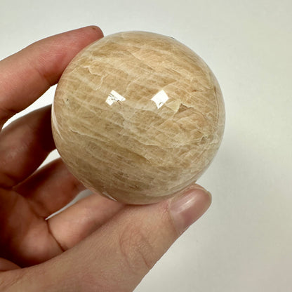 Creamy Moonstone Sphere