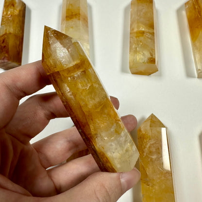 Golden Healer Quartz Tower (E)