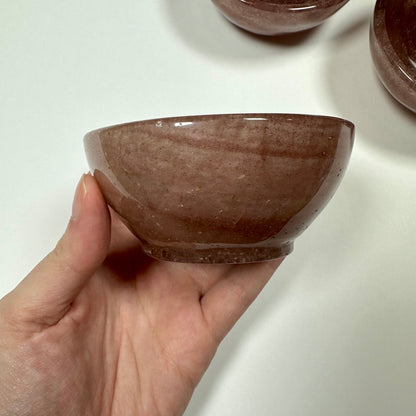 Strawberry Quartz Bowl (B)