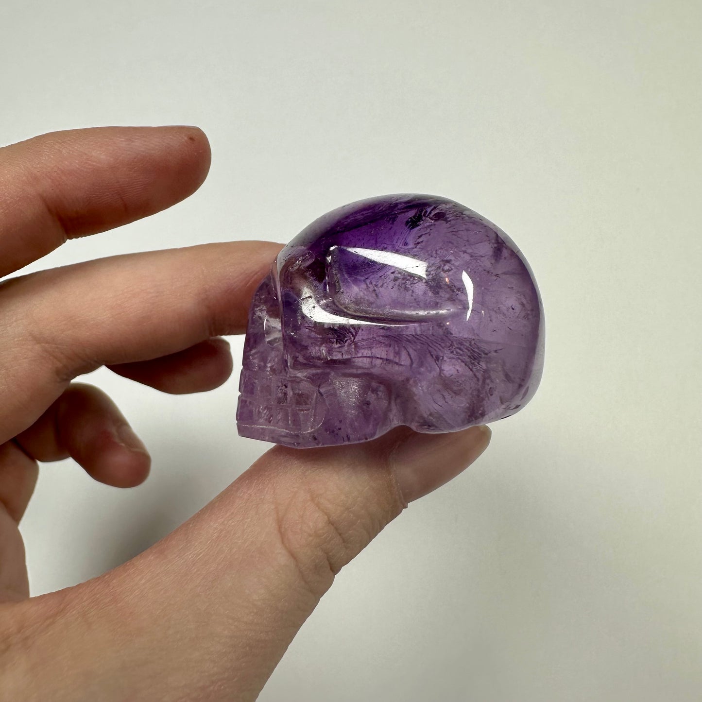 Small Amethyst Skull (A)