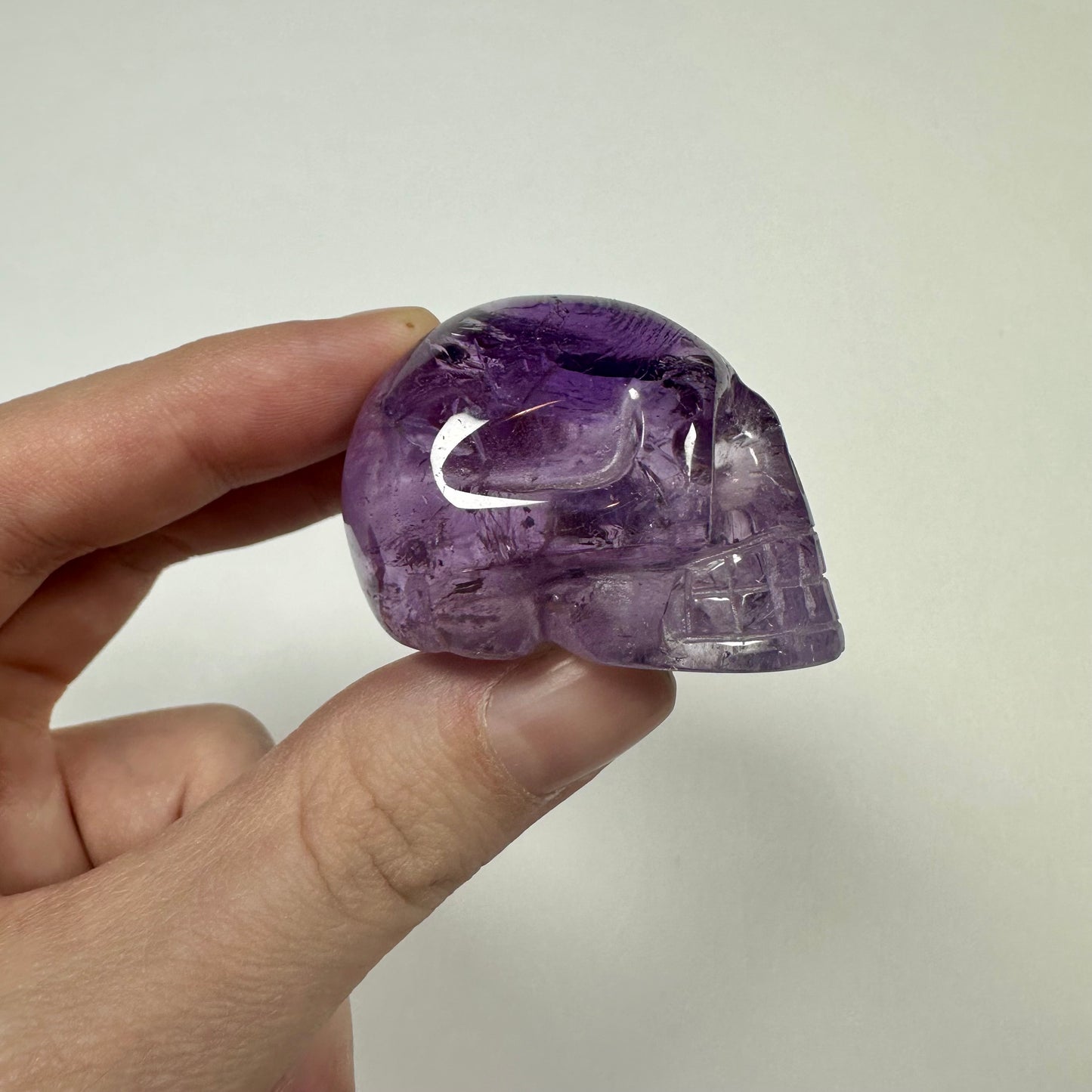 Small Amethyst Skull (A)