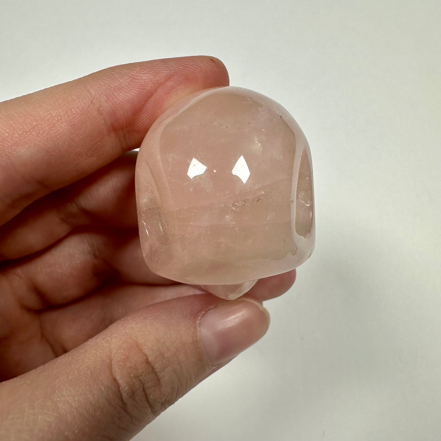 Small Rose Quartz Skull (B)