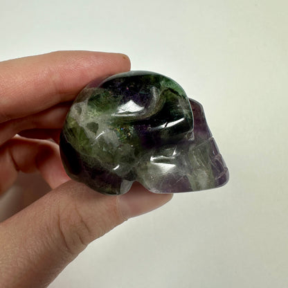 Small Fluorite Skull (A)