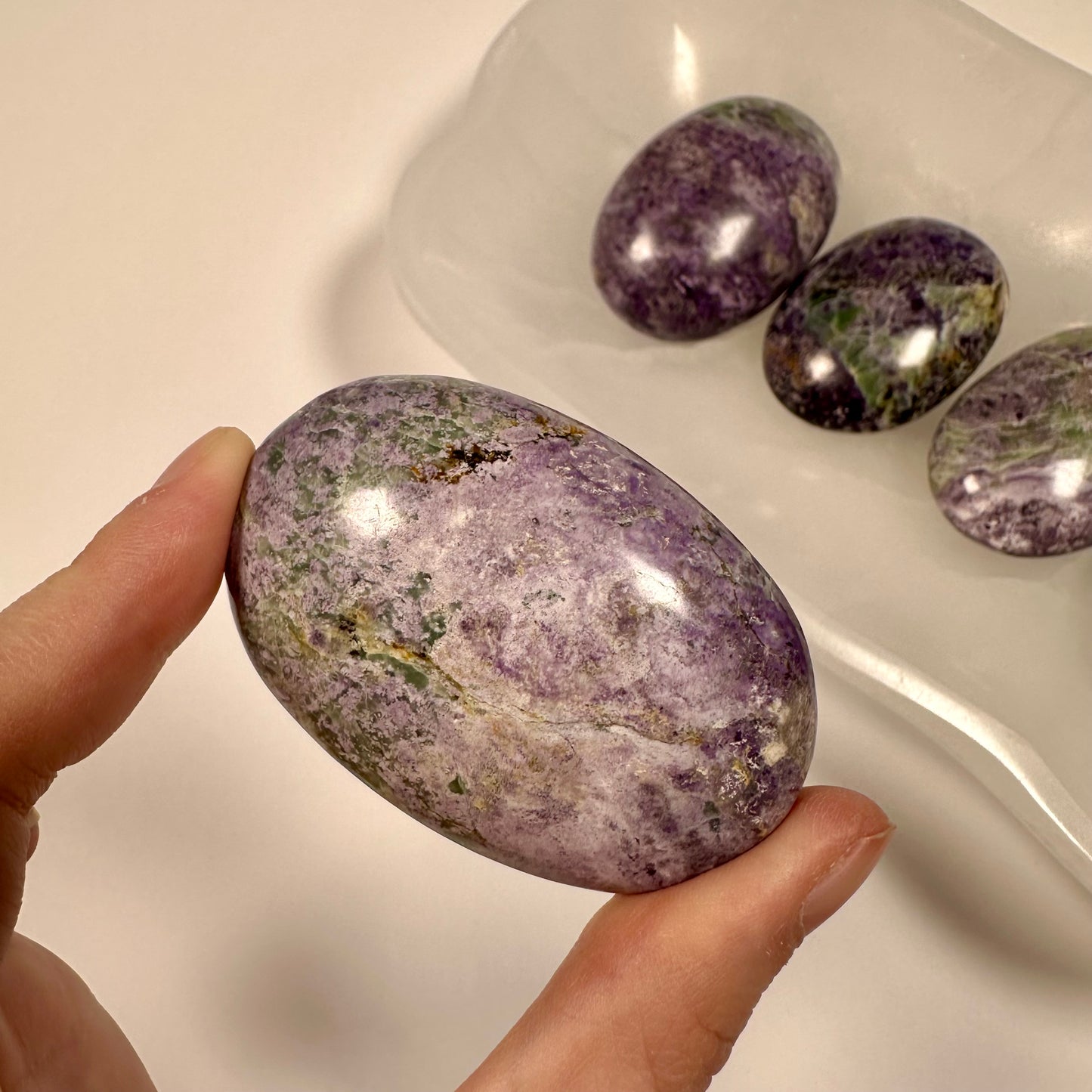 Peruvian Bolivianite Palm Stone (F)