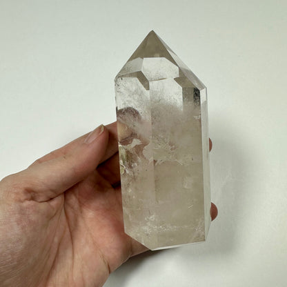 Clear Quartz Tower (E)