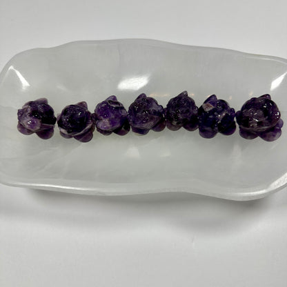 Mini Dream Amethyst Money Toad - Intuitively Picked