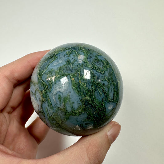Moss Agate Sphere (B)