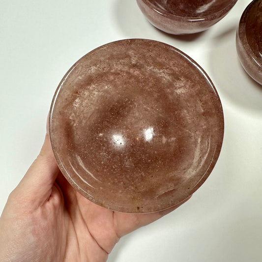 Strawberry Quartz Bowl (B)